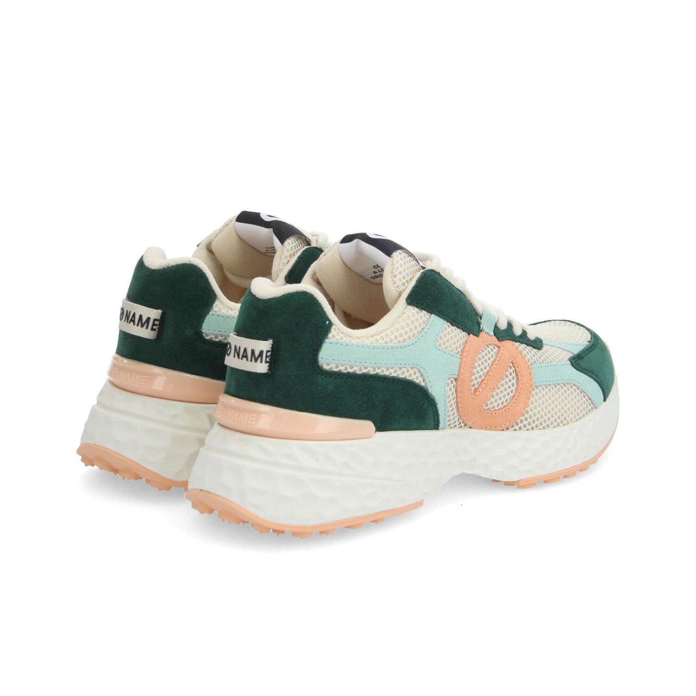 CARTER 2.0 RUNNER W - MESH/SUEDE/SUED - BEIGE/GREEN/ORANGE